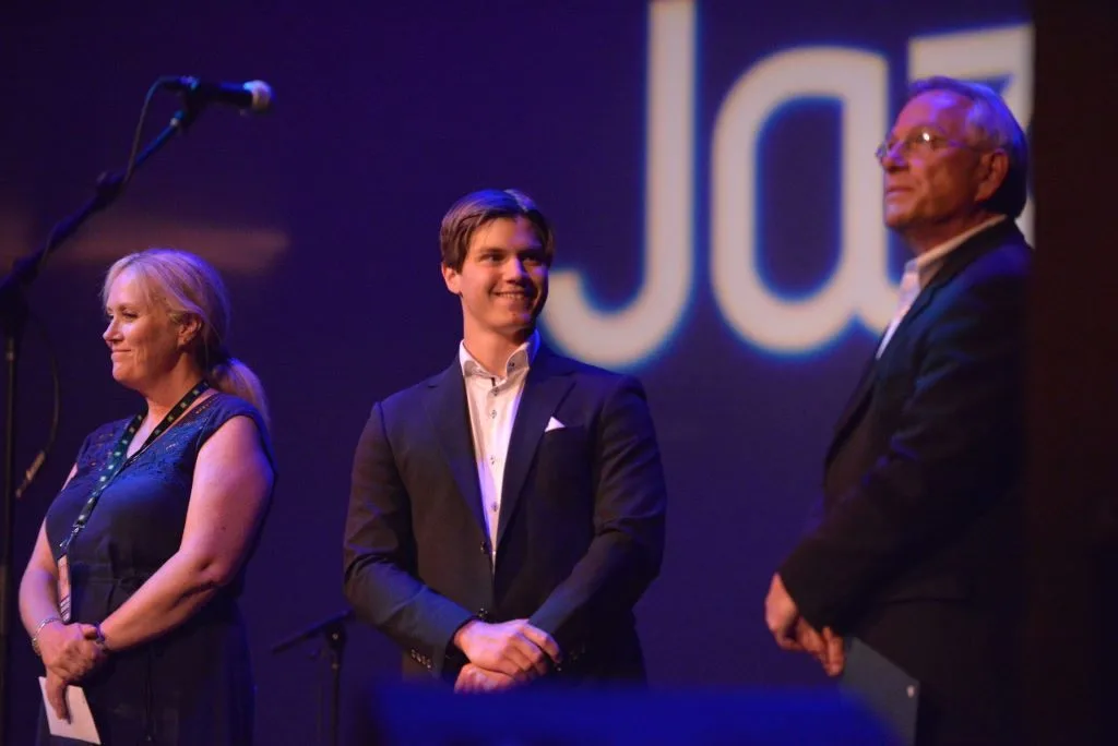 Lou Williamson Award presentation in 2023 at the Royal Theatre